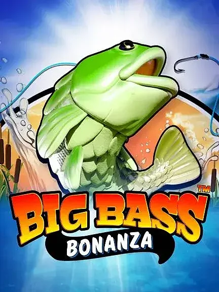 Big Bass Bonanza — обкладинка із зеленим окунем на гачку